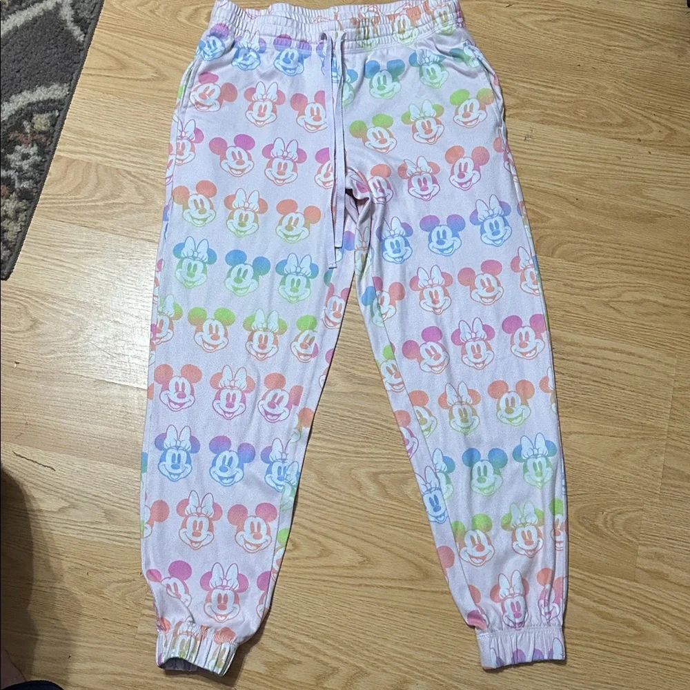 Disney Multicolor Mickey Mouse Women’s  Pajama Set small - Picture 4 of 6